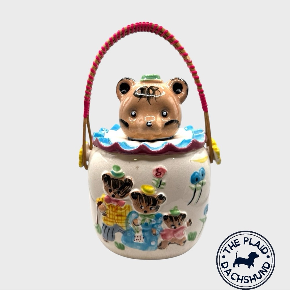 Vintage Lipper Mann 3 Bears Cookie Jar